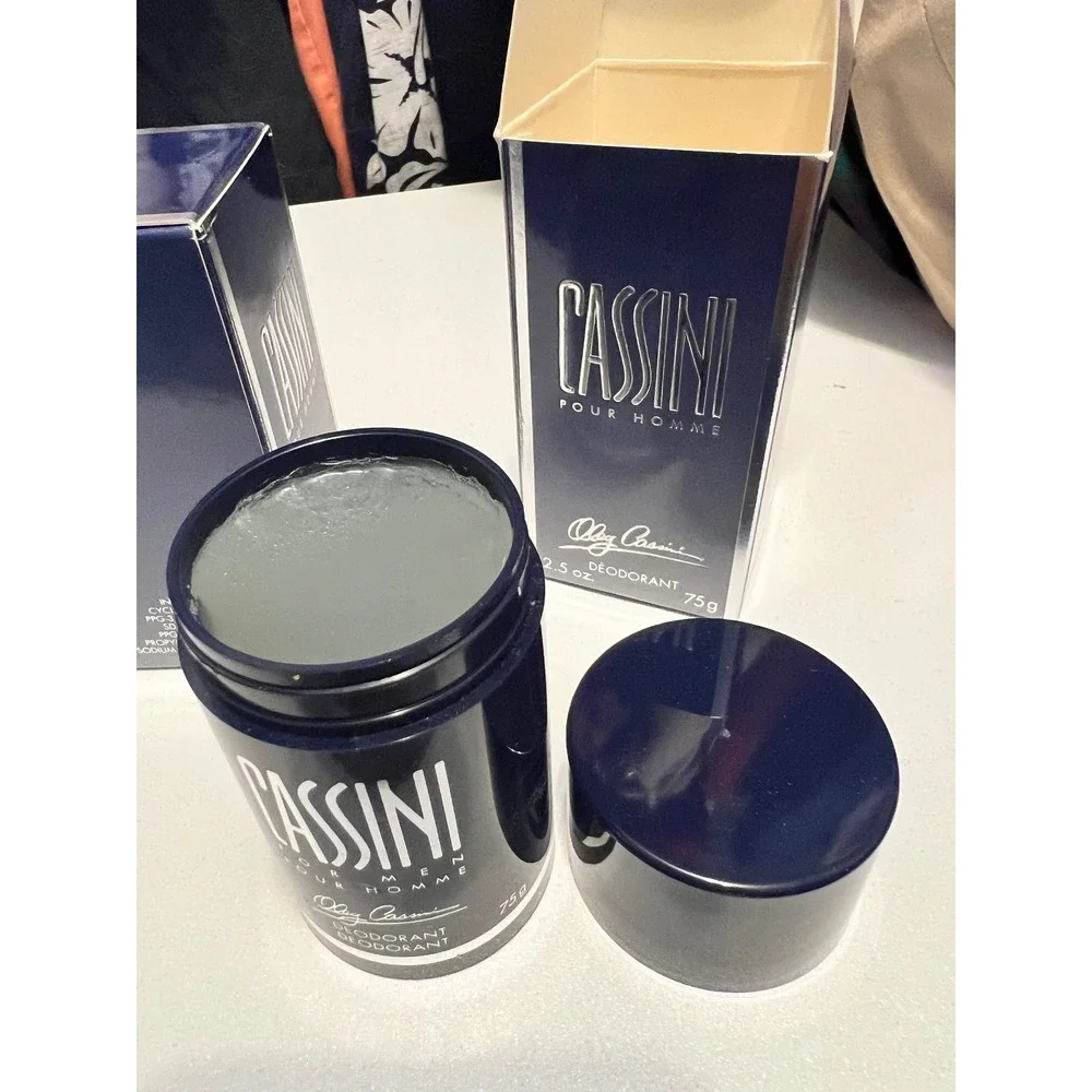 Vintage Cassini Pour Homme Oleg Cassini Deodorant 2.5 oz Lot of 2 1994 Rare Nee
